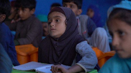 Student listening