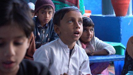 Students in class